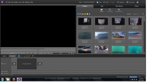 Adobe Premiere Elements 10 Main Screen