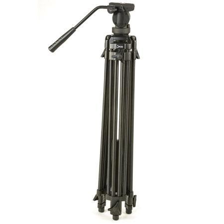 Fully compacted, the tripod has enough heft to be sturdy, without being too burdensome.