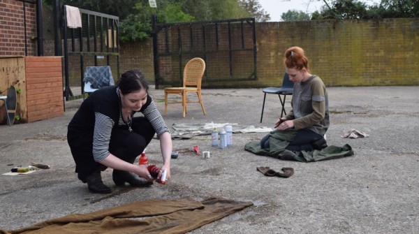 Costume assistant Kat Stone and costume designer Miriam Spring Davies break down some of the costumes