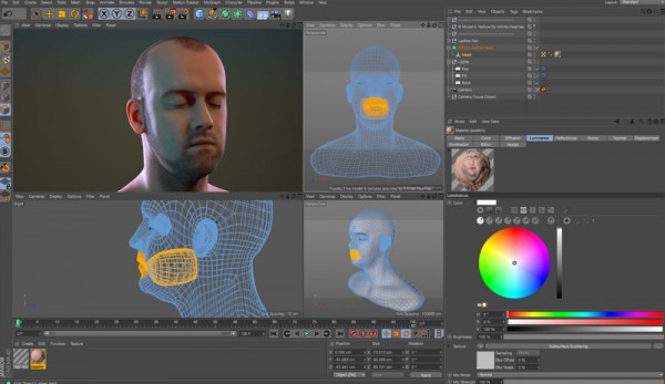 Cinema C4D r17 Color Picker Changes