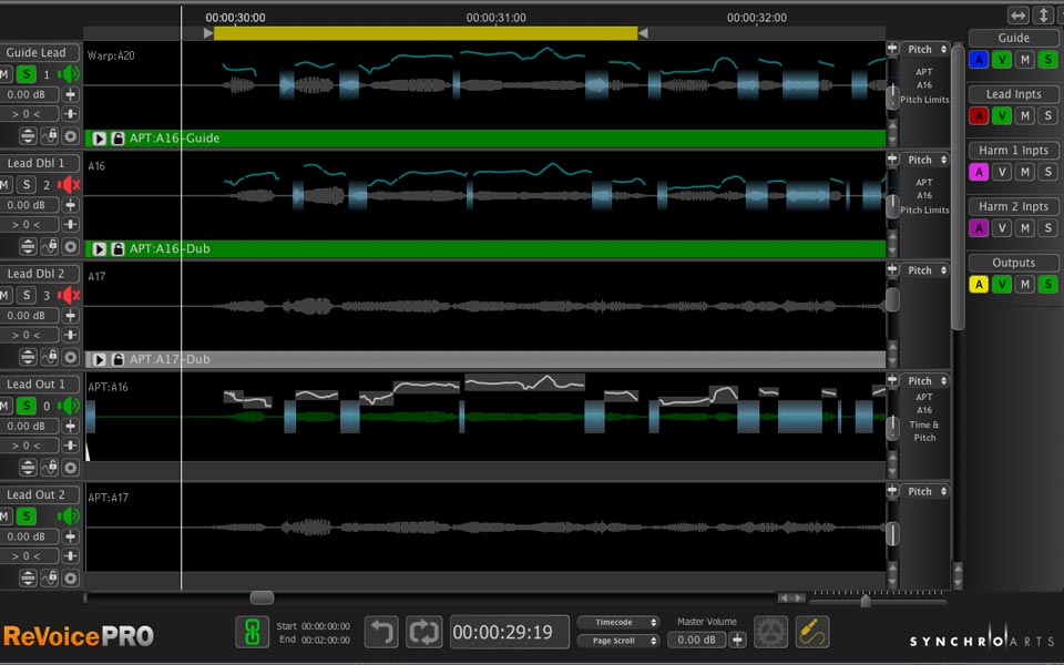 Revoice-Pro-3.1--Main-Screen-with-Groups