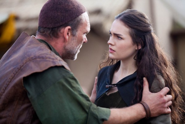 Dagron (Nick Cornwall) and his daughter Ren (Sophie Skelton). Photo: Laura Radford