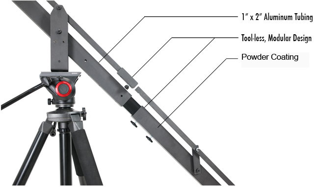 Tool-less assembly.