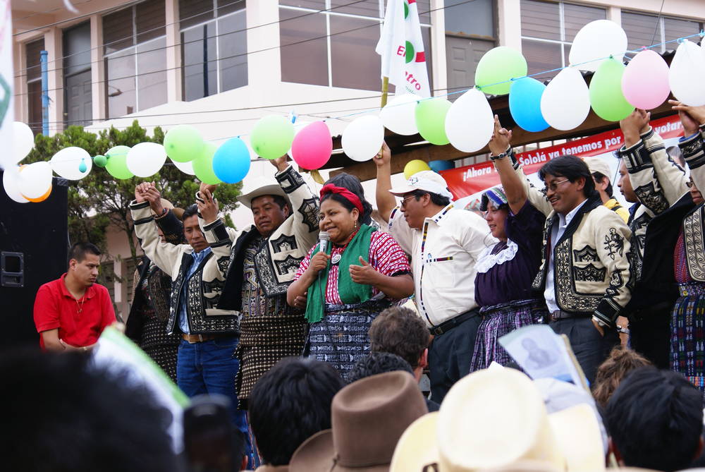 Rigoberta Menchu eventually got into politics as a way to try to unify the indigenous people of Guatemala.